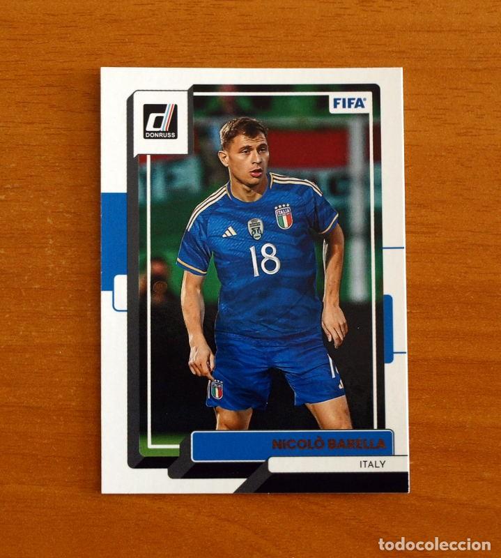 Cromos de f&uacute;tbol: Italy-Italia - N&ordm; 68 Nicol&ograve; Barella - D-DONRUSS SOCCER -FIFA -Panini 2022-2023-22-23