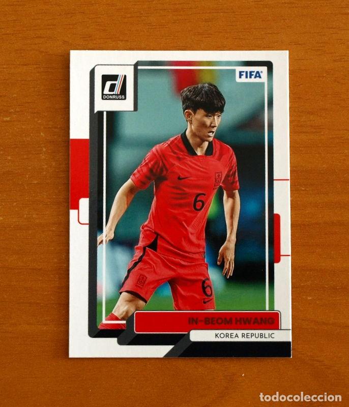 Cromos de f&uacute;tbol: Korea Republic-Corea del Sur - N&ordm; 71 In-Beom Hwang - D-DONRUSS SOCCER -FIFA -Panini 2022-2023-22-23