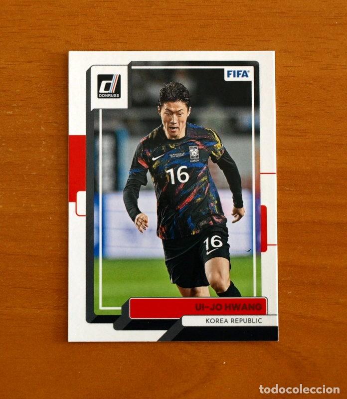 Cromos de f&uacute;tbol: Korea Republic-Corea del Sur - N&ordm; 73 Ui-Jo Hwang - D-DONRUSS SOCCER -FIFA -Panini 2022-2023-22-23