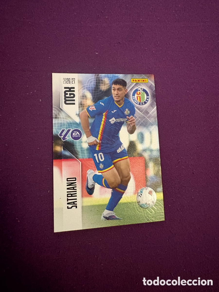 Cromos de f&uacute;tbol: Satriano Getafe megacracks 2026-27 26-27