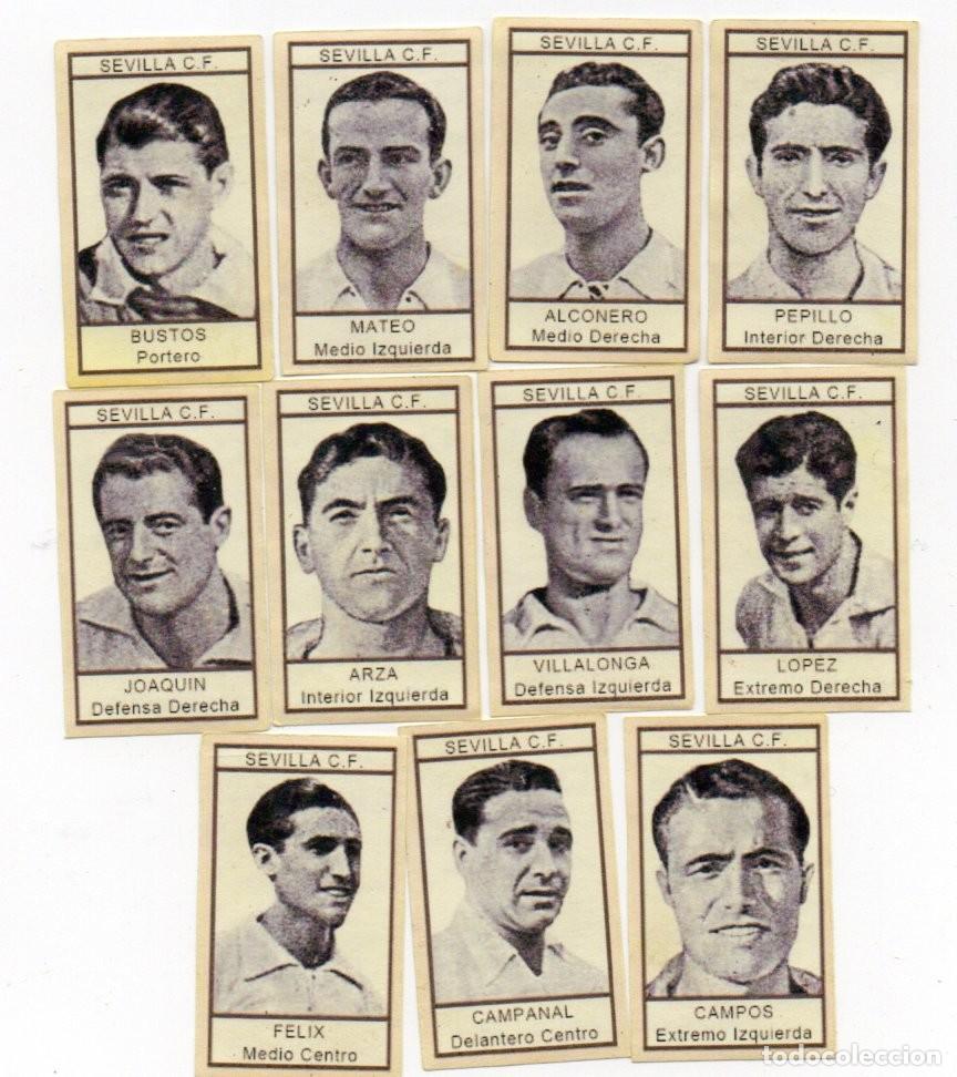 Cartes &agrave; collectionner de Football: SEVILLA 1943, DE CHOCOLATES NIETO.