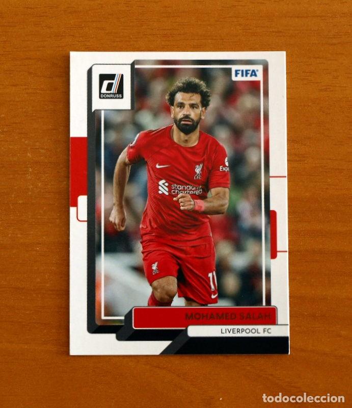 Cartes &agrave; collectionner de Football: Liverpool - N&ordm; 76 Mohamed Salah - D-DONRUSS SOCCER -FIFA -Panini 2022-2023-22-23