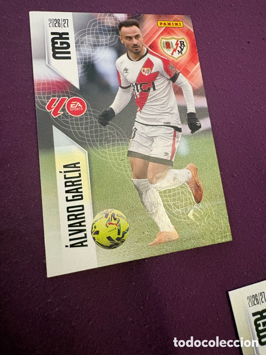 Football Stickers: Alvaro garcia rayo vallecano megacracks 2026-27 26-27