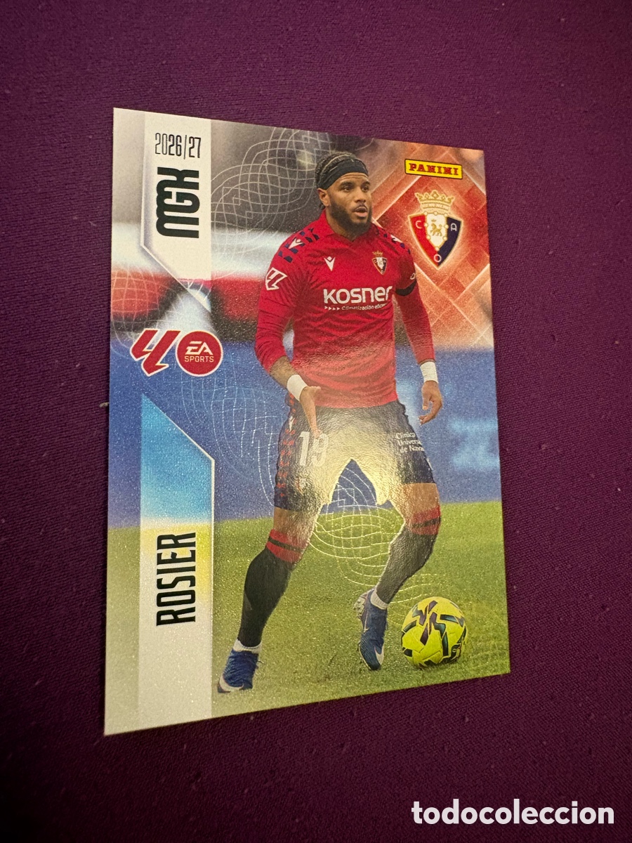 Cromos de f&uacute;tbol: Rosier Osasuna megacracks 2026-27 26-27