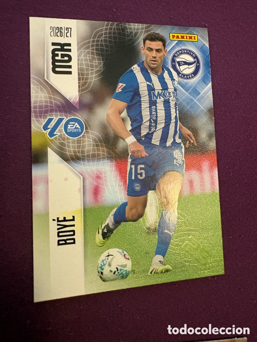 Cromos de f&uacute;tbol: Boy&eacute; alav&eacute;s megacracks 2026-27 26-27