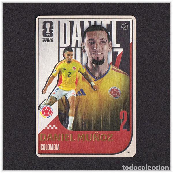 Figurine di Calcio: FIFA WORLD CUP 2026 PANINI KAYOU DANIEL MU&Ntilde;OZ 537 COL COLOMBIA ALBUM COLECCI&Oacute;N MUNDIAL - ULTRA BOX