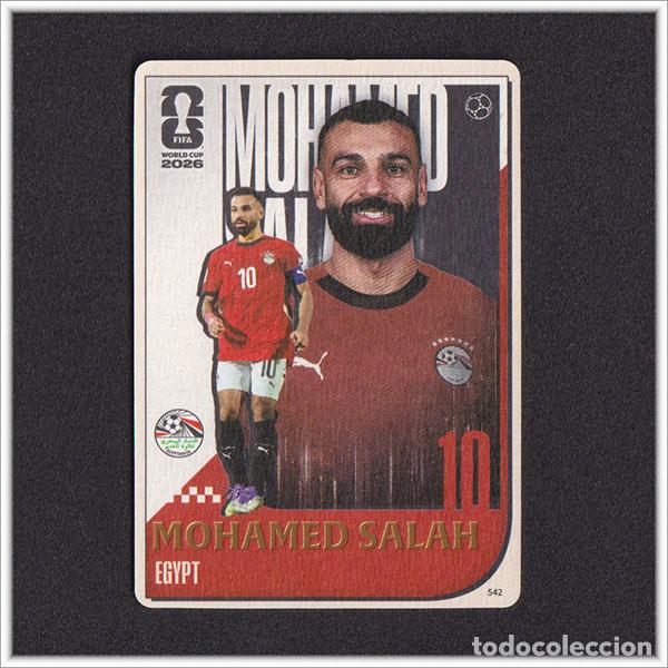 Figurine di Calcio: FIFA WORLD CUP 2026 PANINI KAYOU MOHAMED SALAH 542 EGY EGIPTO ALBUM COLECCI&Oacute;N MUNDIAL - ULTRA BOX