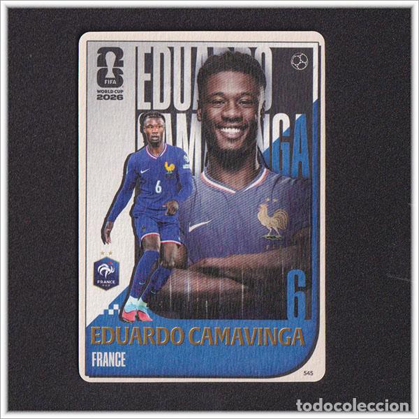 Fu&szlig;ball-Sticker: FIFA WORLD CUP 2026 PANINI KAYOU CAMAVINGA 545 FRA FRANCIA ALBUM COLECCI&Oacute;N MUNDIAL - ULTRA BOX