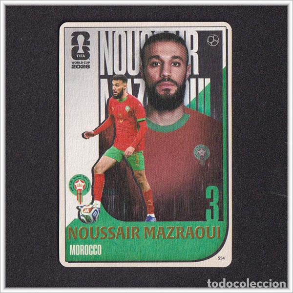 Cromos de Futebol: FIFA WORLD CUP 2026 PANINI KAYOU NOUSSAIR MAZRAOUI 554 MAR MARRUECOS COLECCI&Oacute;N MUNDIAL - ULTRA BOX