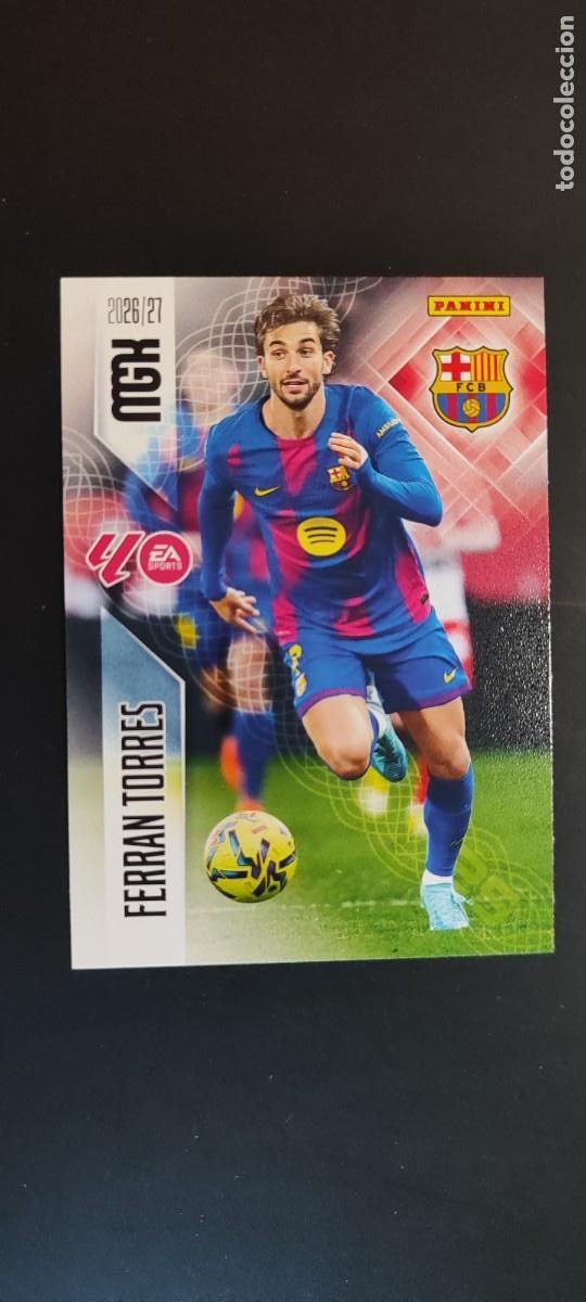 Cromos de Futebol: MEGACRACKS 2026/27 CARD BASIC FERRAN TORRES FC BARCELONA # 90 PANINI