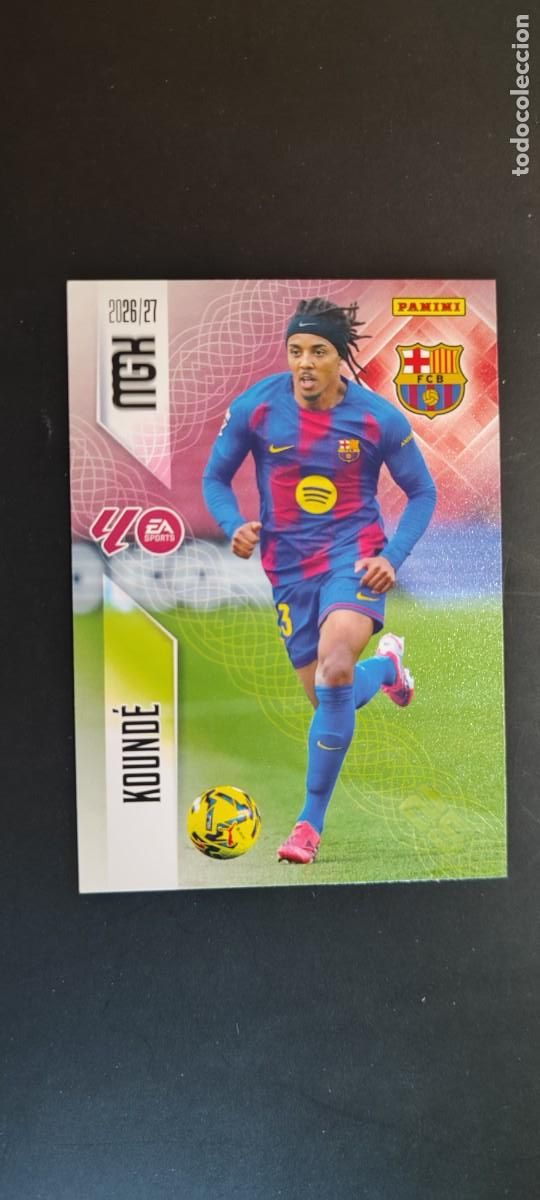Cromos de Futebol: MEGACRACKS 2026/27 CARD BASIC KOUNDE FC BARCELONA # 76 PANINI