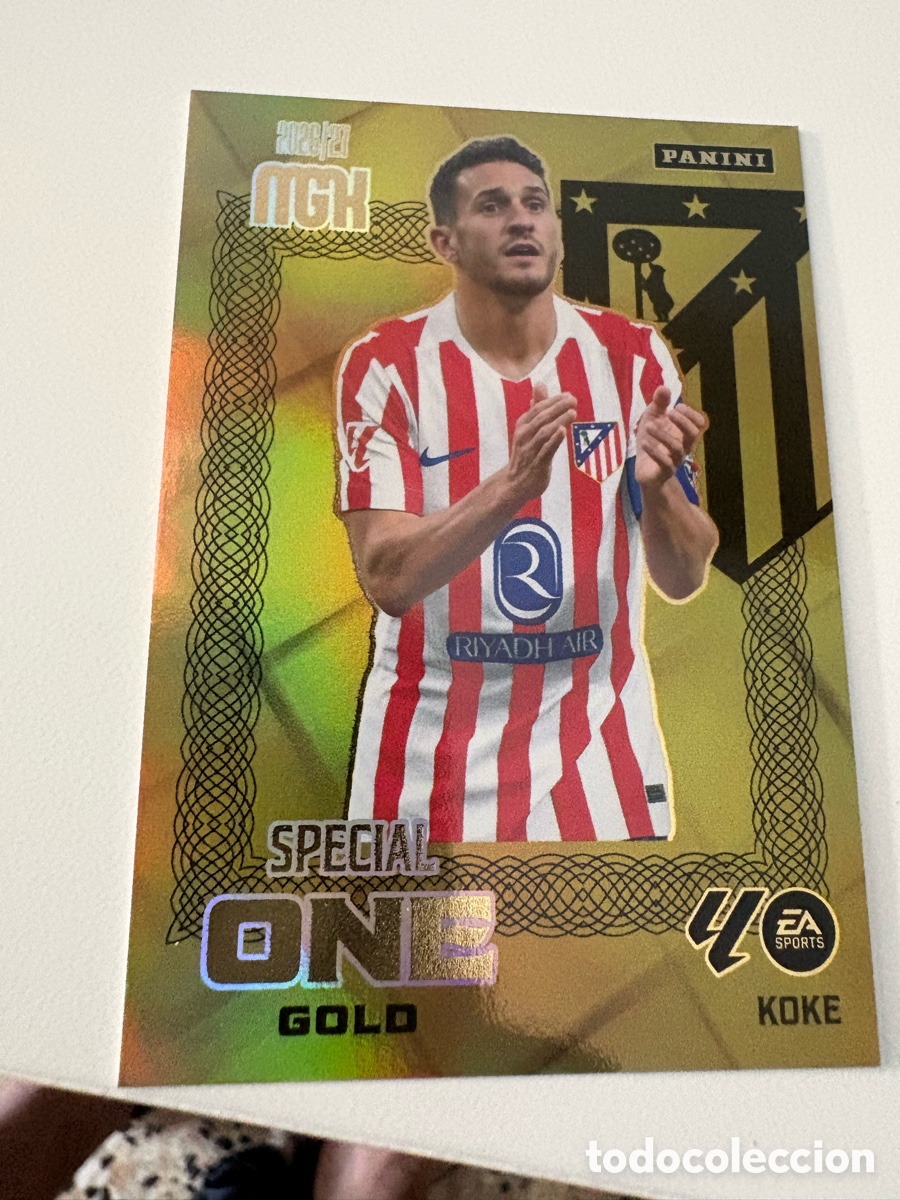 Cromos de f&uacute;tbol: Koke special one gold megacracks 2026-27 26-27