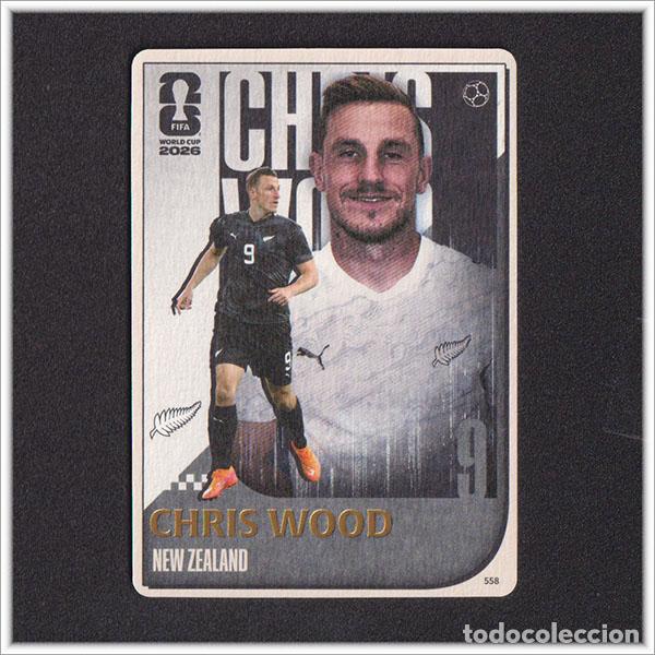 Cromos de f&uacute;tbol: FIFA WORLD CUP 2026 PANINI KAYOU CHRIS WOOD 558 NZL NUEVA ZELANDA COLECCI&Oacute;N MUNDIAL - ULTRA BOX