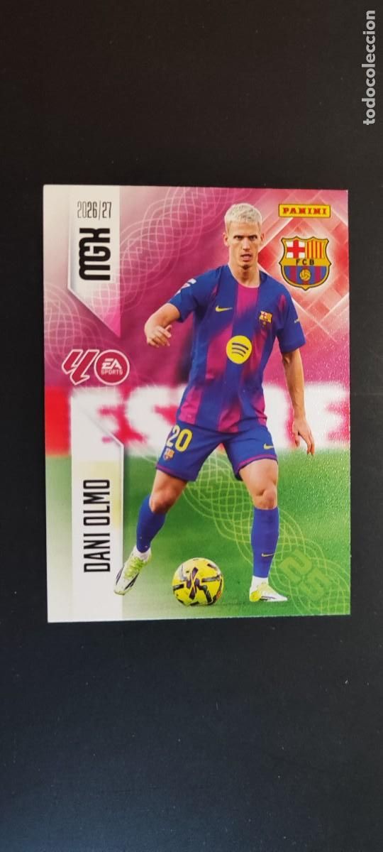 Cromos de f&uacute;tbol: MEGACRACKS 2026/27 CARD BASIC OLMO FC BARCELONA # 87 PANINI