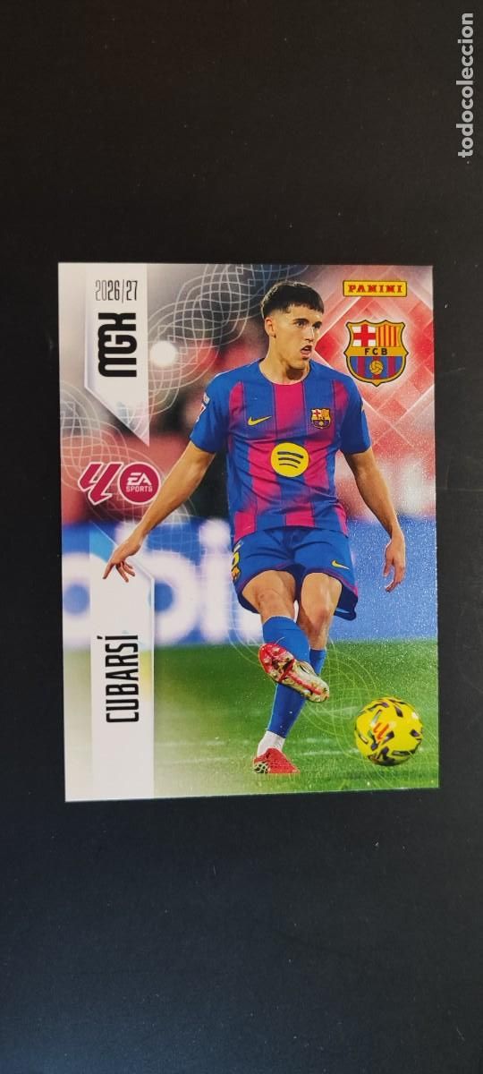 Cromos de f&uacute;tbol: MEGACRACKS 2026/27 CARD BASIC CUBARSI FC BARCELONA # 78 PANINI