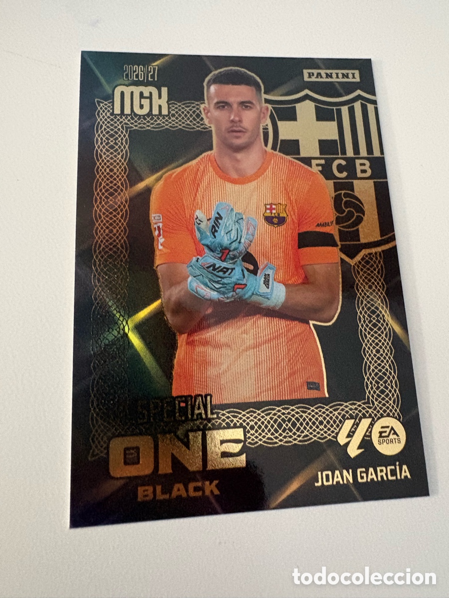 Cromos de f&uacute;tbol: Joan garcia special one black megacracks 2026-27 26-27