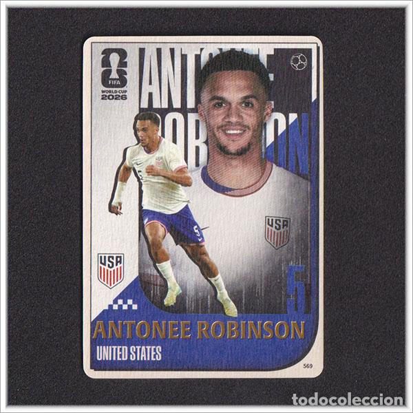 Cromos de f&uacute;tbol: FIFA WORLD CUP 2026 PANINI KAYOU ROBINSON 569 USA ESTADOS UNIDOS COLECCI&Oacute;N MUNDIAL - ULTRA BOX