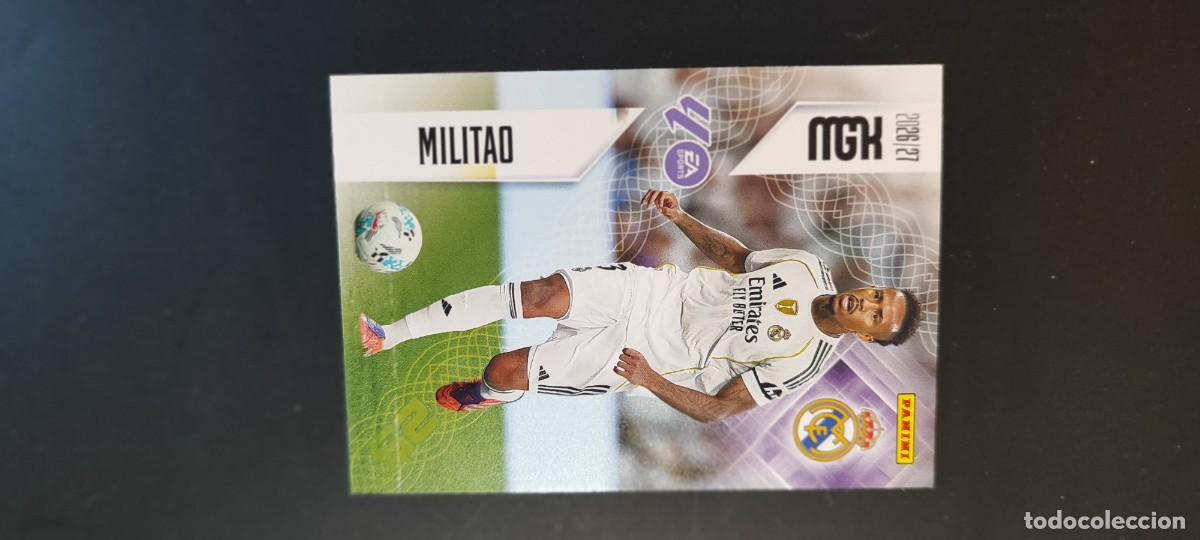 Cromos de f&uacute;tbol: MEGACRACKS 2026/27 CARD BASIC MILITAO REAL MADRID # 221 PANINI