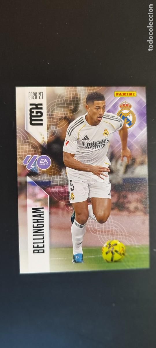 Cromos de Futebol: MEGACRACKS 2026/27 CARD BASIC BELLINGHAM REAL MADRID # 228 PANINI
