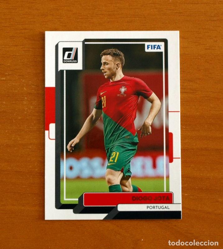Cromos de f&uacute;tbol: Portugal - N&ordm; 95 Diogo Jota - D-DONRUSS SOCCER -FIFA -Panini 2022-2023-22-23