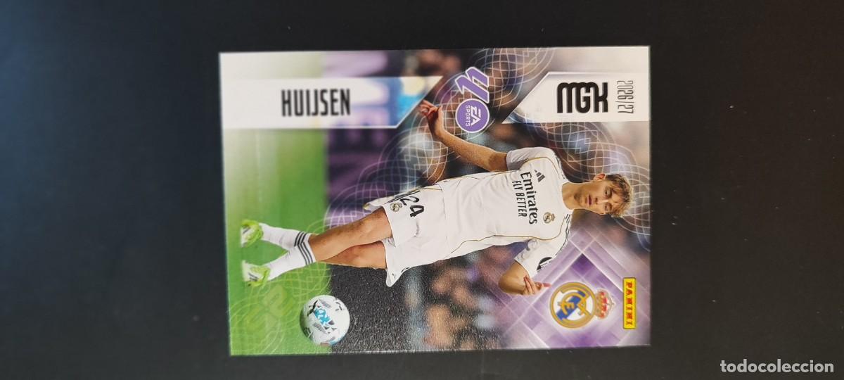 Cromos de f&uacute;tbol: MEGACRACKS 2026/27 CARD BASIC HUIJSEN REAL MADRID # 222 PANINI