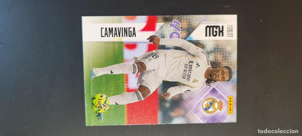 Cromos de f&uacute;tbol: MEGACRACKS 2026/27 CARD BASIC CAMAVINGA REAL MADRID # 227 PANINI