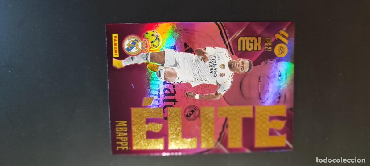 Cromos de f&uacute;tbol: MEGACRACKS 2026/27 CARD ELITE MBAPPE REAL MADRID # 10 PANINI