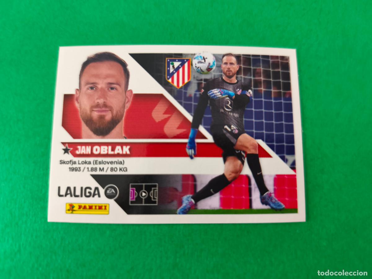 Cromos de f&uacute;tbol: CROMO FUTBOL OBLAK ATLETICO DE MADRID SIN PEGAR N&ordm; 3 LIGA ESTE 2026-2027/26-27