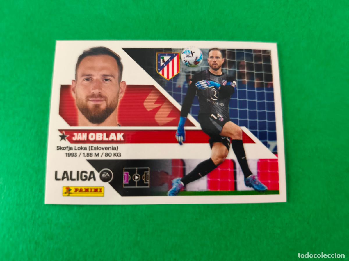 Cromos de f&uacute;tbol: CROMO FUTBOL OBLAK ATLETICO DE MADRID SIN PEGAR N&ordm; 3 LIGA ESTE 2026-2027/26-27
