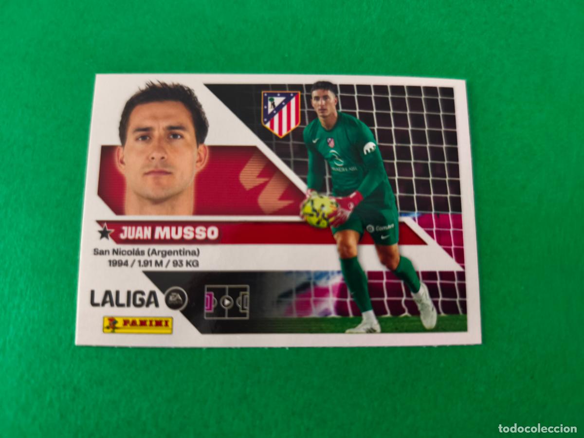 Cromos de f&uacute;tbol: CROMO FUTBOL MUSSO ATLETICO DE MADRID SIN PEGAR N&ordm; 4 LIGA ESTE 2026-2027/26-27