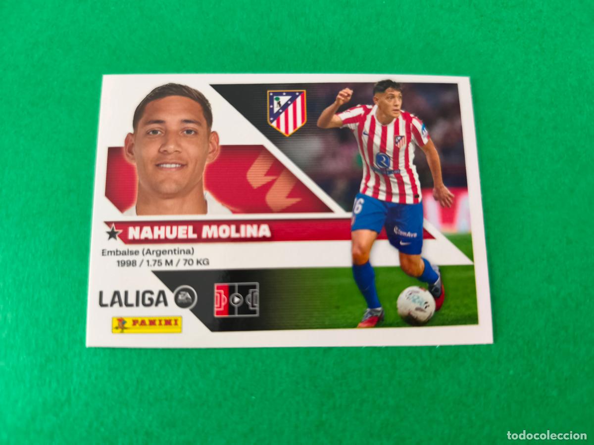 Cromos de f&uacute;tbol: CROMO FUTBOL MOLINA ATLETICO DE MADRID SIN PEGAR N&ordm; 6 LIGA ESTE 2026-2027/26-27