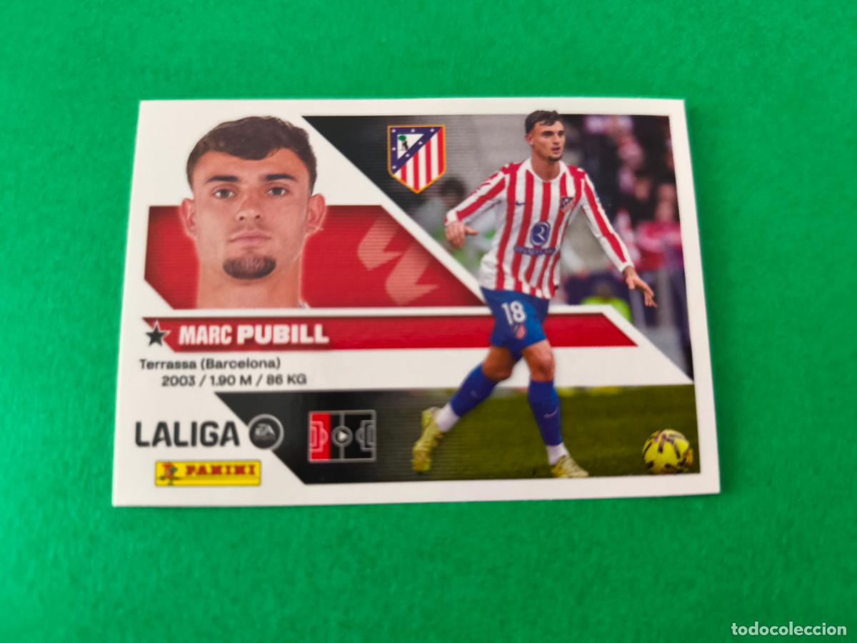 Cromos de f&uacute;tbol: CROMO FUTBOL PUBILL ATLETICO DE MADRID SIN PEGAR N&ordm; 7 LIGA ESTE 2026-2027/26-27