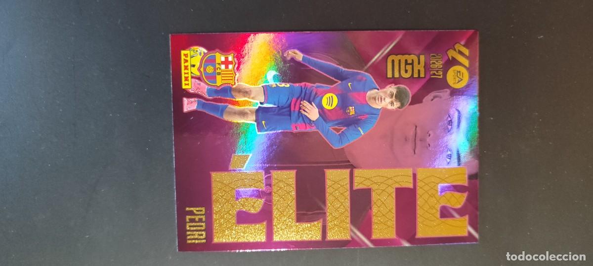 Cromos de f&uacute;tbol: MEGACRACKS 2026/27 CARD ELITE PEDRI FC BARCELONA # 15 PANINI