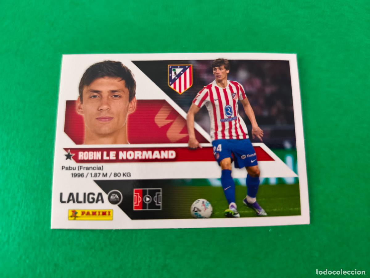 Cromos de f&uacute;tbol: CROMO FUTBOL LE NORMAND ATLETICO DE MADRID SIN PEGAR N&ordm; 8 A LIGA ESTE 2026-2027/26-27