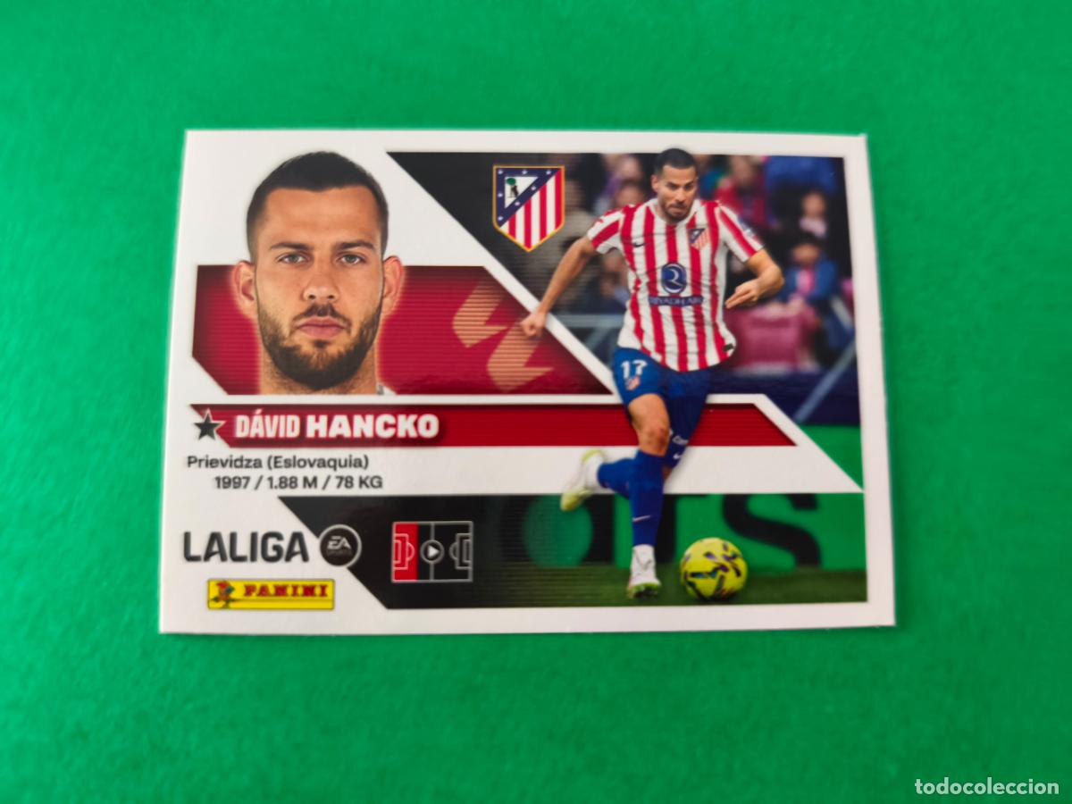 Cromos de f&uacute;tbol: CROMO FUTBOL HANCKO ATLETICO DE MADRID SIN PEGAR N&ordm; 9 LIGA ESTE 2026-2027/26-27