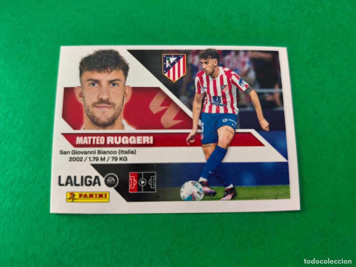 Cromos de f&uacute;tbol: CROMO FUTBOL RUGGERI ATLETICO DE MADRID SIN PEGAR N&ordm; 10 LIGA ESTE 2026-2027/26-27