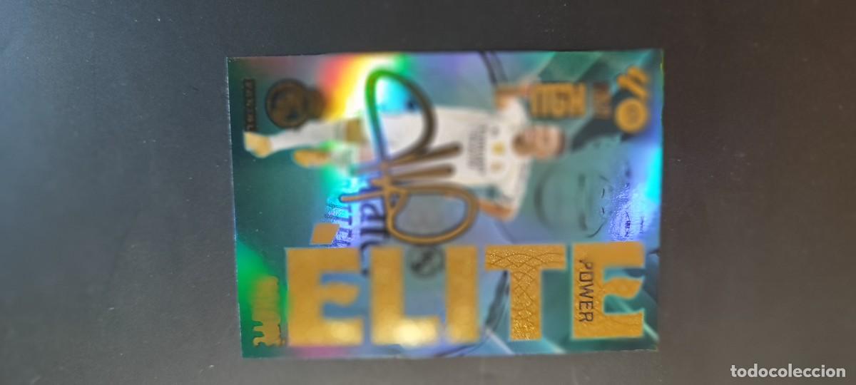 Cromos de f&uacute;tbol: MEGACRACKS 2026/27 CARD ELITE POWER MBAPPE REAL MADRID FIRMADA# P10 PANINI