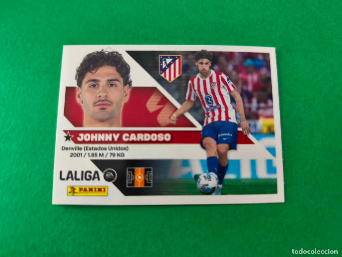 Cromos de f&uacute;tbol: CROMO FUTBOL CARDOSO ATLETICO DE MADRID SIN PEGAR N&ordm; 13 LIGA ESTE 2026-2027/26-27