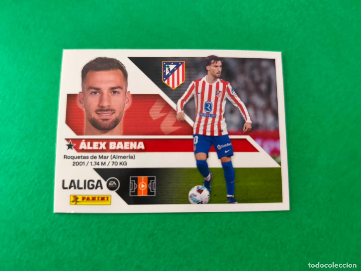 Cromos de f&uacute;tbol: CROMO FUTBOL BAENA ATLETICO DE MADRID SIN PEGAR N&ordm; 15 LIGA ESTE 2026-2027/26-27