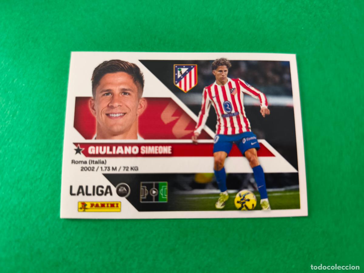 Fu&szlig;ball-Sticker: CROMO FUTBOL GIULANO ATLETICO DE MADRID SIN PEGAR N&ordm; 17 LIGA ESTE 2026-2027/26-27