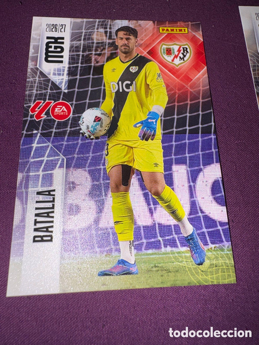 Cromos de f&uacute;tbol: Batalla rayo vallecano megacracks 2026-2027 26-27