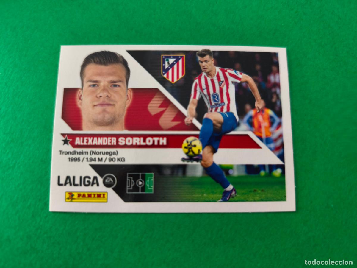 Cromos de f&uacute;tbol: CROMO FUTBOL SORLOTH ATLETICO DE MADRID SIN PEGAR N&ordm; 19 LIGA ESTE 2026-2027/26-27