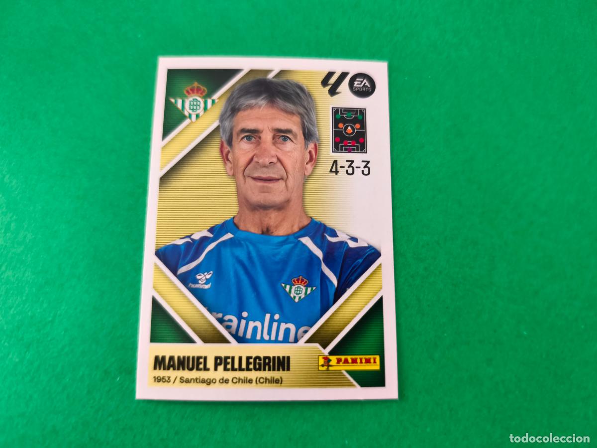 Cromos de f&uacute;tbol: CROMO FUTBOL PELLEGRINI REAL BETIS BALOMPIE SIN PEGAR N&ordm; 2 LIGA ESTE 2026-2027/26-27
