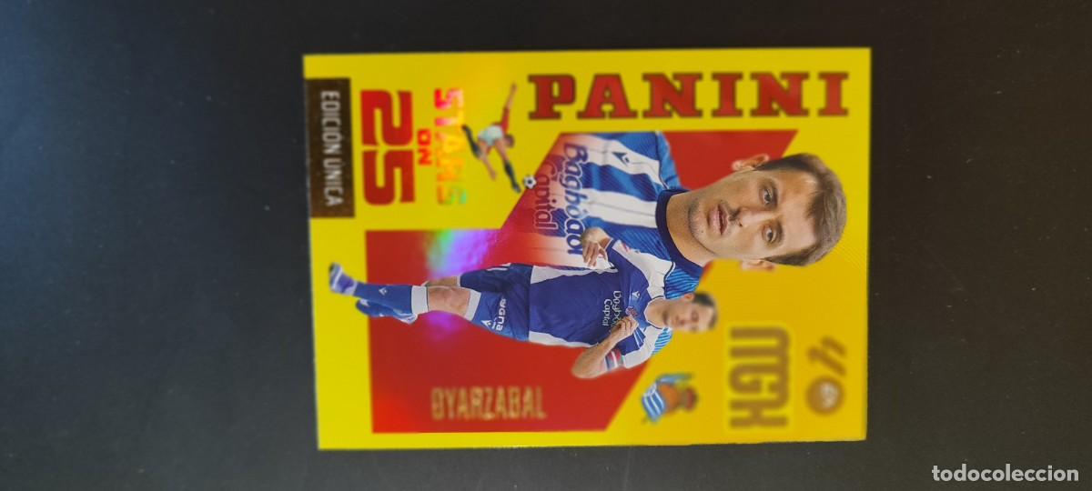 Cromos de f&uacute;tbol: MEGACRACKS 2026/27 CARD 25 ANIVERSARIO EDICION LIMITADA ORYAZABAL REAL SOCIEDAD # 448 PANINI
