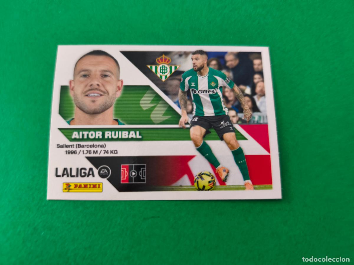 Cromos de f&uacute;tbol: CROMO FUTBOL RUIBAL REAL BETIS BALOMPIE SIN PEGAR N&ordm; 5 A LIGA ESTE 2026-2027/26-27