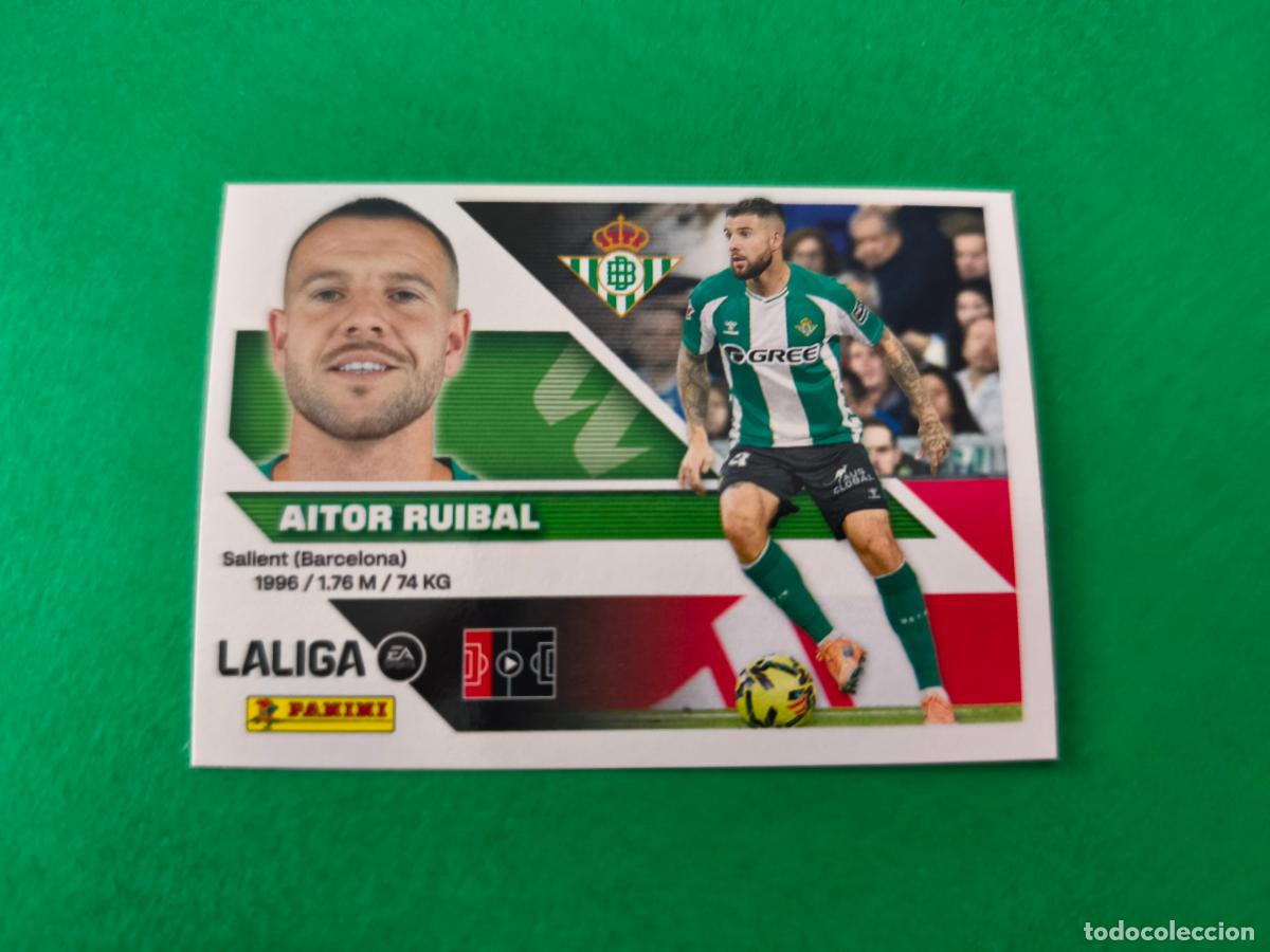 Cromos de f&uacute;tbol: CROMO FUTBOL RUIBAL REAL BETIS BALOMPIE SIN PEGAR N&ordm; 5 A LIGA ESTE 2026-2027/26-27