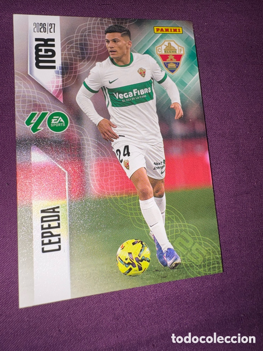 Cromos de f&uacute;tbol: Cepeda Elche megacracks 2026-2027 26-27