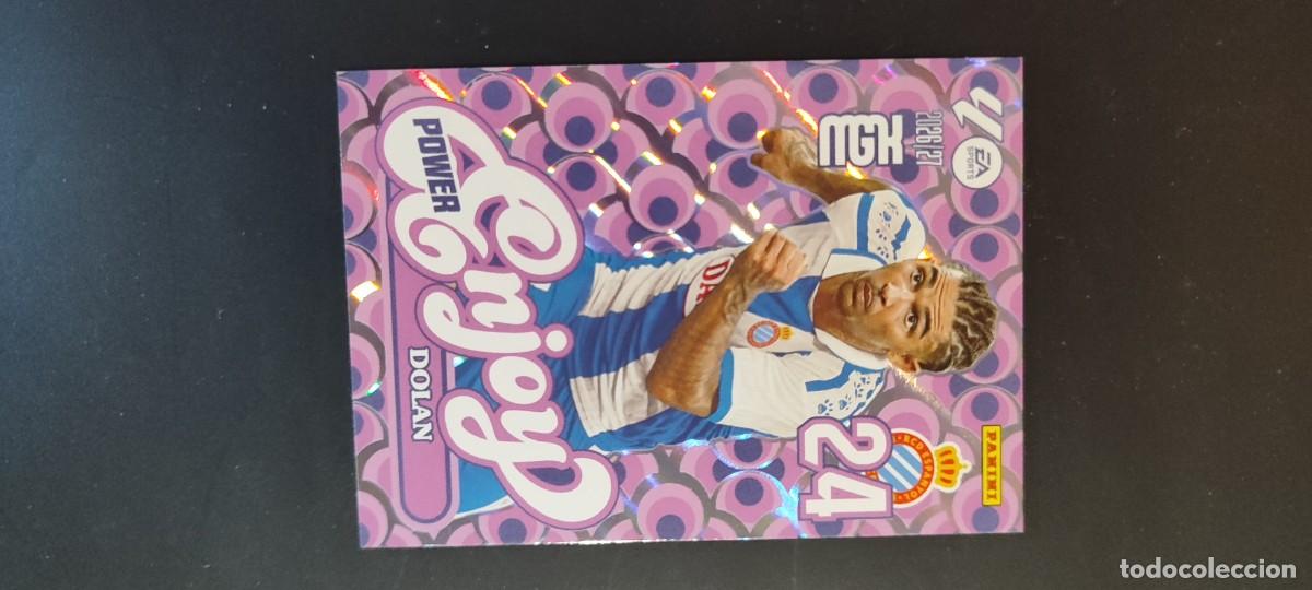 Cromos de f&uacute;tbol: MEGACRACKS 2026/27 CARD ENJOY POWER DOLAN RCD ESPA&Ntilde;OL # P382 PANINI