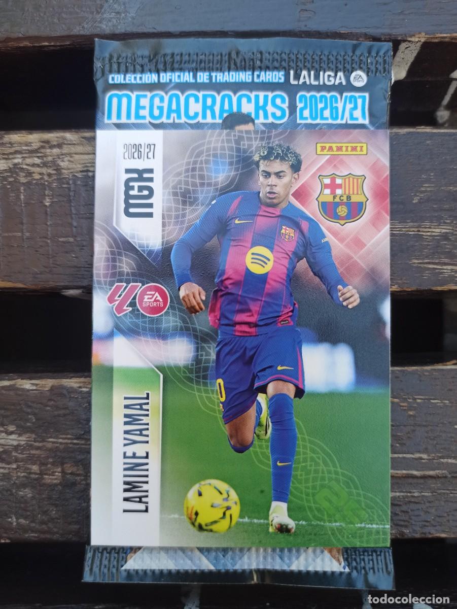 Football Stickers: Lamine Yamal n &deg; 89 - Barcelona - MEGACRACKS 25 Aniversario - 2026 2027 26 27 - MGK