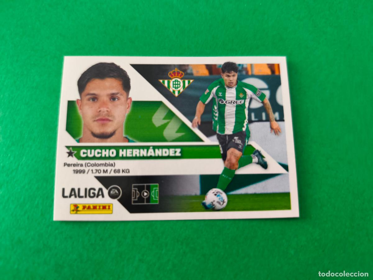 Cromos de f&uacute;tbol: CROMO FUTBOL CUCHO HERNANDEZ REAL BETIS BALOMPIE SIN PEGAR N&ordm; 19 LIGA ESTE 2026-2027/26-27